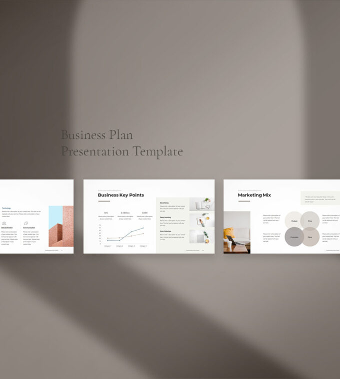 Business Plan PowerPoint Template Preview 2