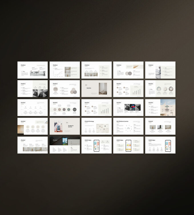 Business Presentation Template Preview 03