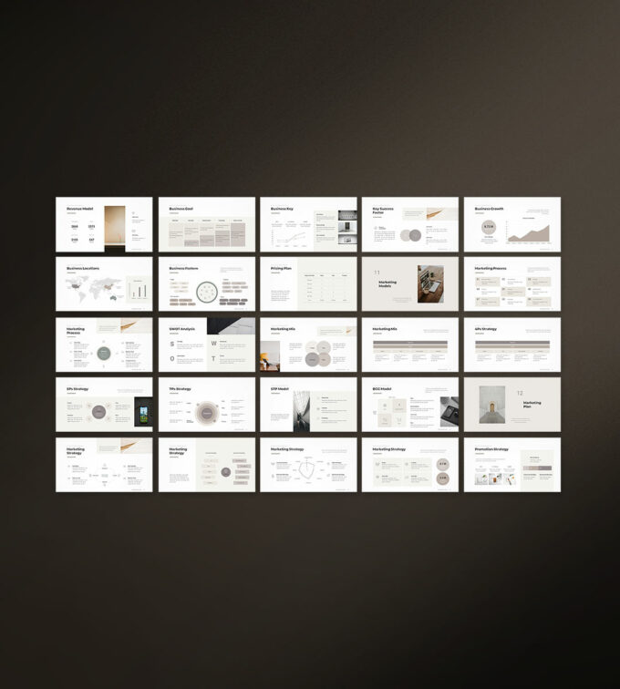 Business Presentation Template Preview 08