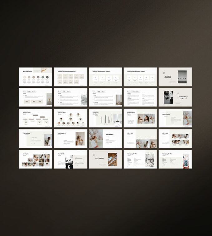 Business Presentation Template Preview 12