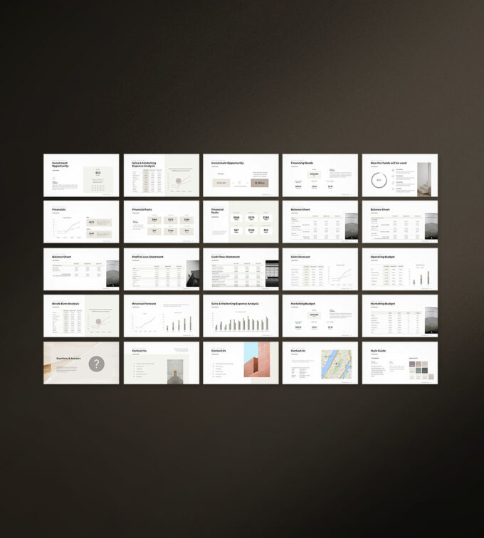 Business Presentation Template Preview 14