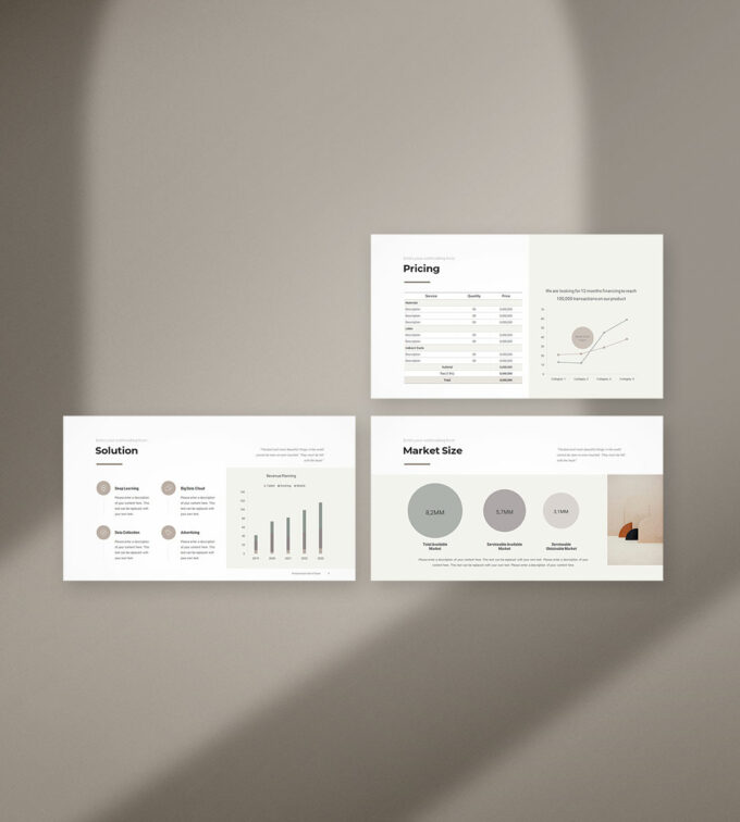 Business Presentation Template cover 2