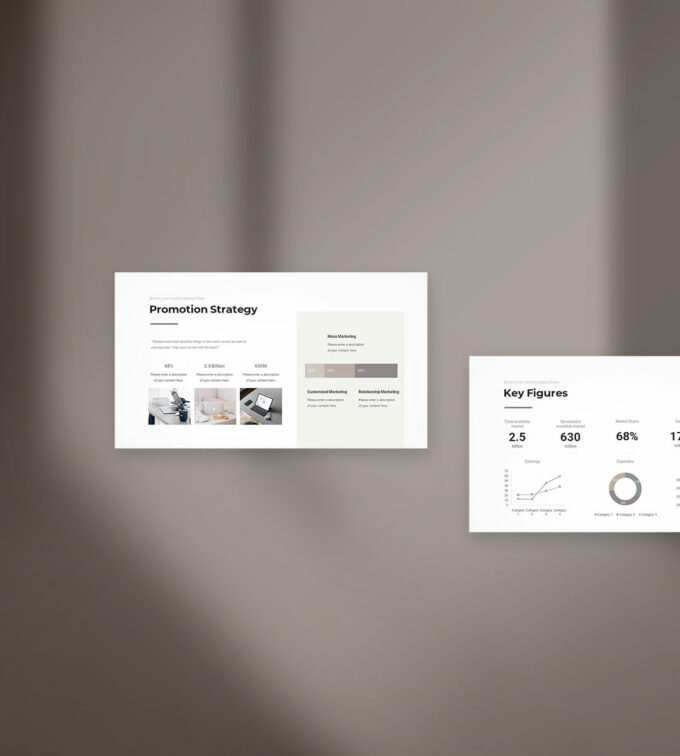 Business Presentation Template cover 3