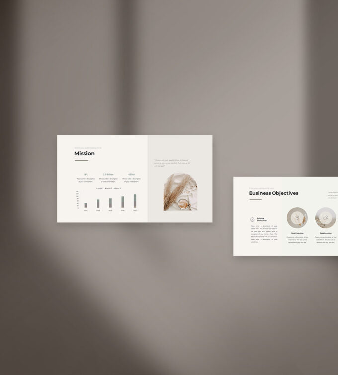 Business Strategy Presentation Template Preview