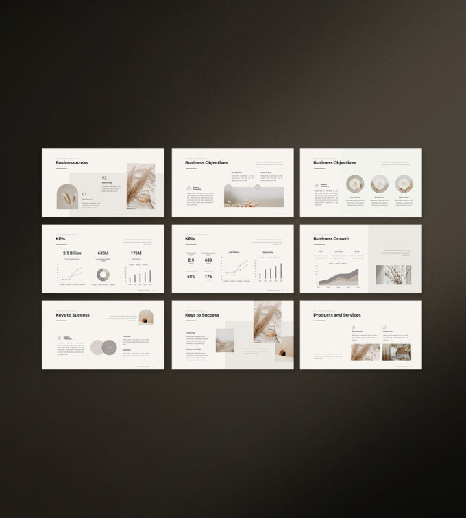 Business Strategy Presentation Template Preview 2