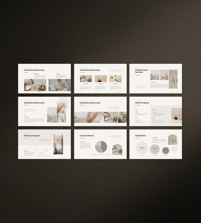 Business Strategy Presentation Template Preview 3