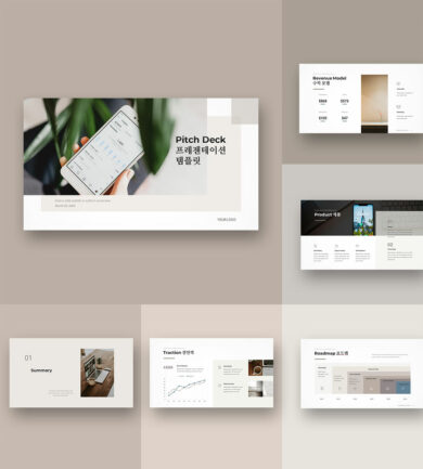 Pitch Deck Template Cover