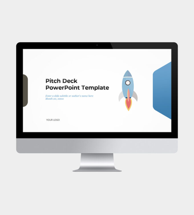 Pitch Deck 스타트업 사업계획서 커버 2