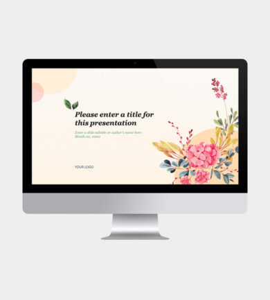 아름다운 PPT 템플릿 cover 2